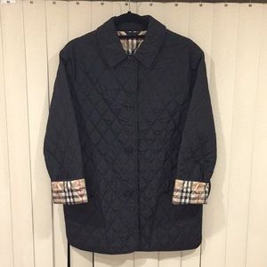 Burberry Quilted Long Jacket